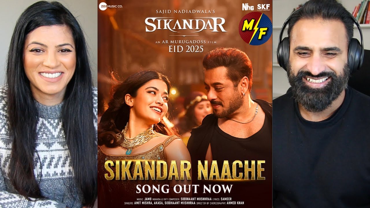 Sikandar Naache Song Reaction - Salman Khan & Rashmika’s Dance Anthem! 🔥🎶
