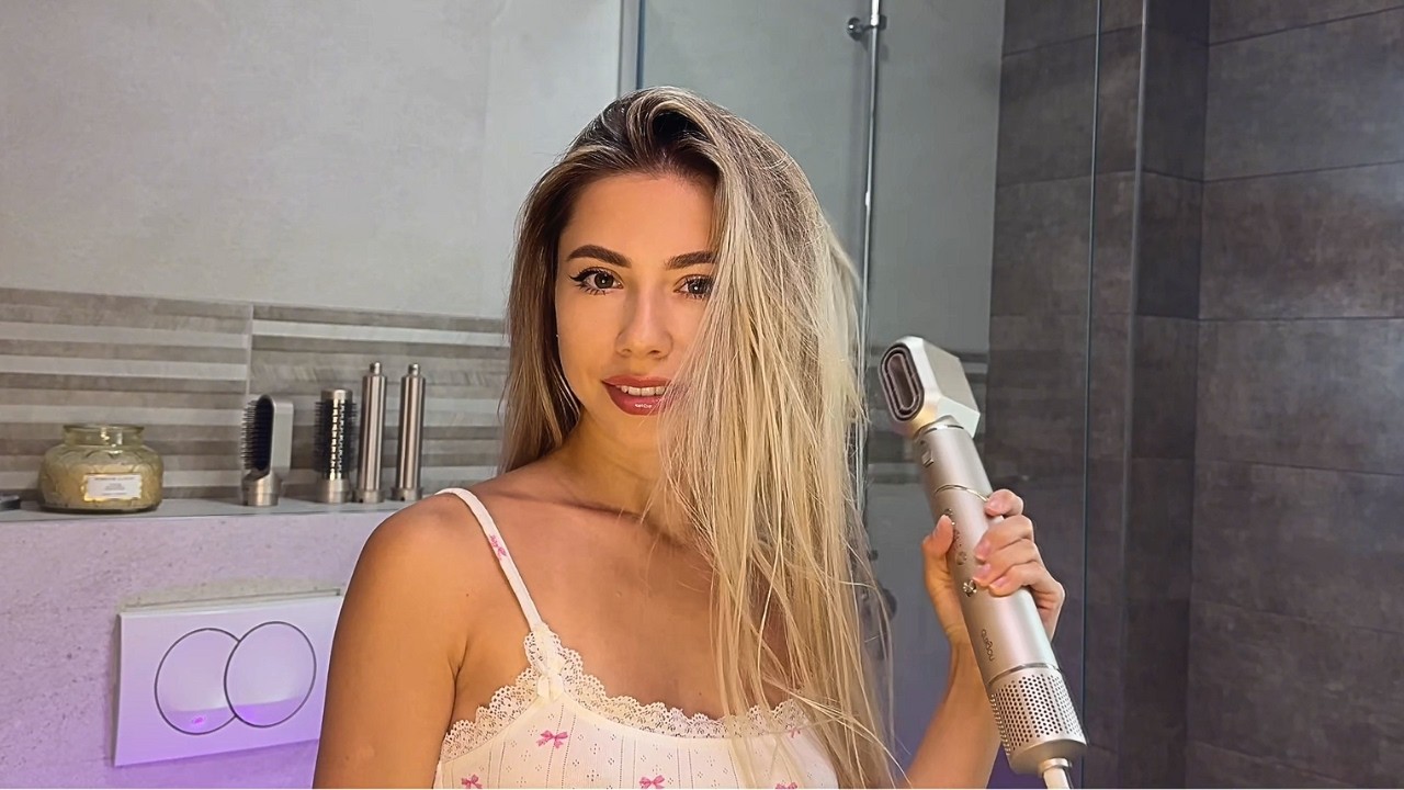 SOFT Hair Dryer Sound ASMR for 4 Hours [No-Ads] Perfect Relax, Sleep