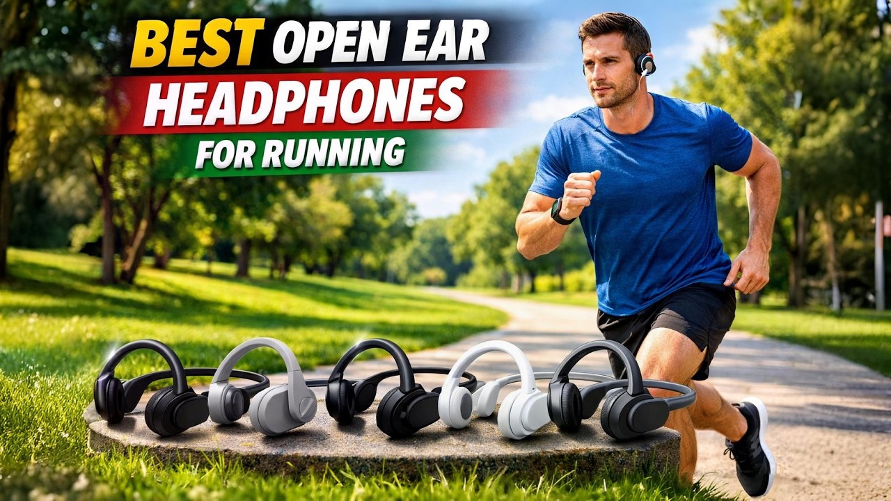 Best Open Ear Headphones for Running to Buy in 2026 – Top 5 Safe Running Headphones 🏃‍♂️🎧