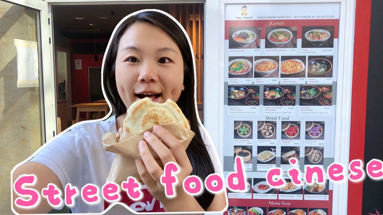 Pasto veloce di Street Food CINESE a Mestre