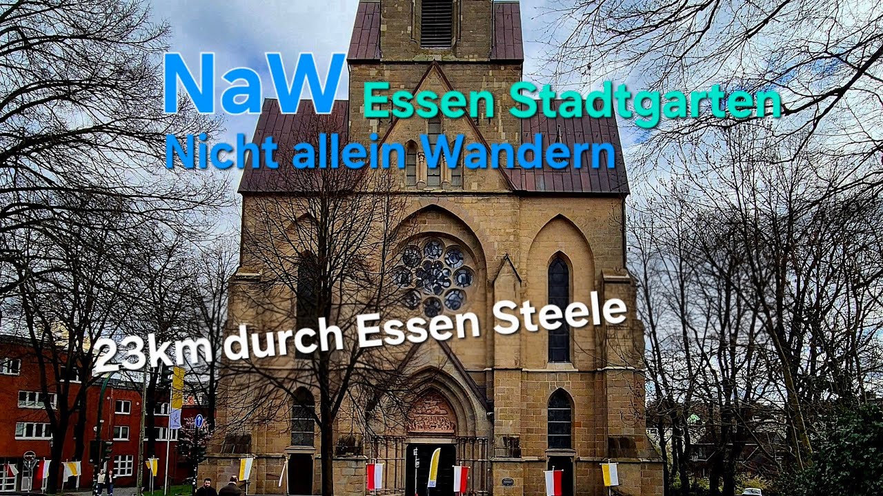 23km mit der NaW ( Nicht allein Wandern ) Gruppe durch Essen Steele 🚶🌞