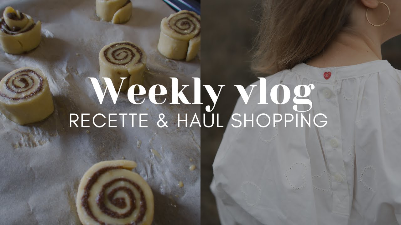 #VLOG : Recette du meilleur crumble & haul Zara !