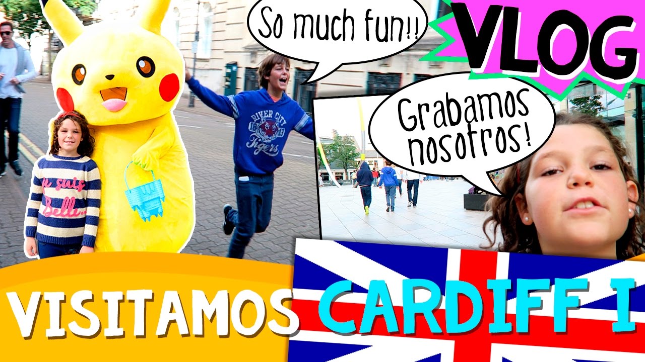 VLOG FAMILIAR - Visitamos CARDIFF (I) * ¡¡Graban los NIÑOS!! * HOUSE TOUR, compras y más!
