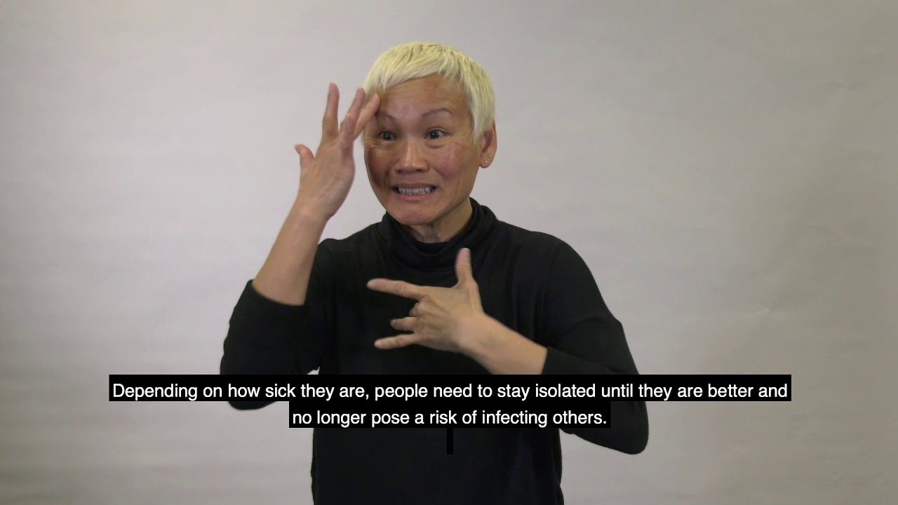 ASL COVID-19 Video Series - How Does COVID-19 Spread?