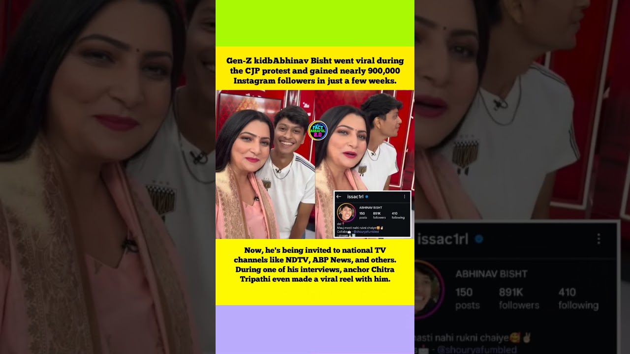 Gen-Z Star Abhinav Bisht Is Everywhere Now