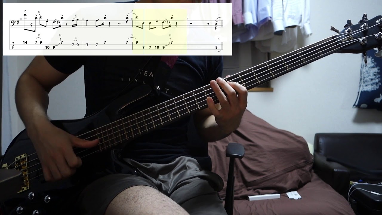 Cameo - Style【Bass Cover + TAB】