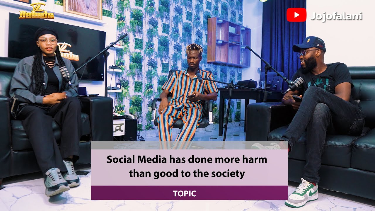Has social media done more harm than good to the society? 🤔 | The Debate with Jojofalani