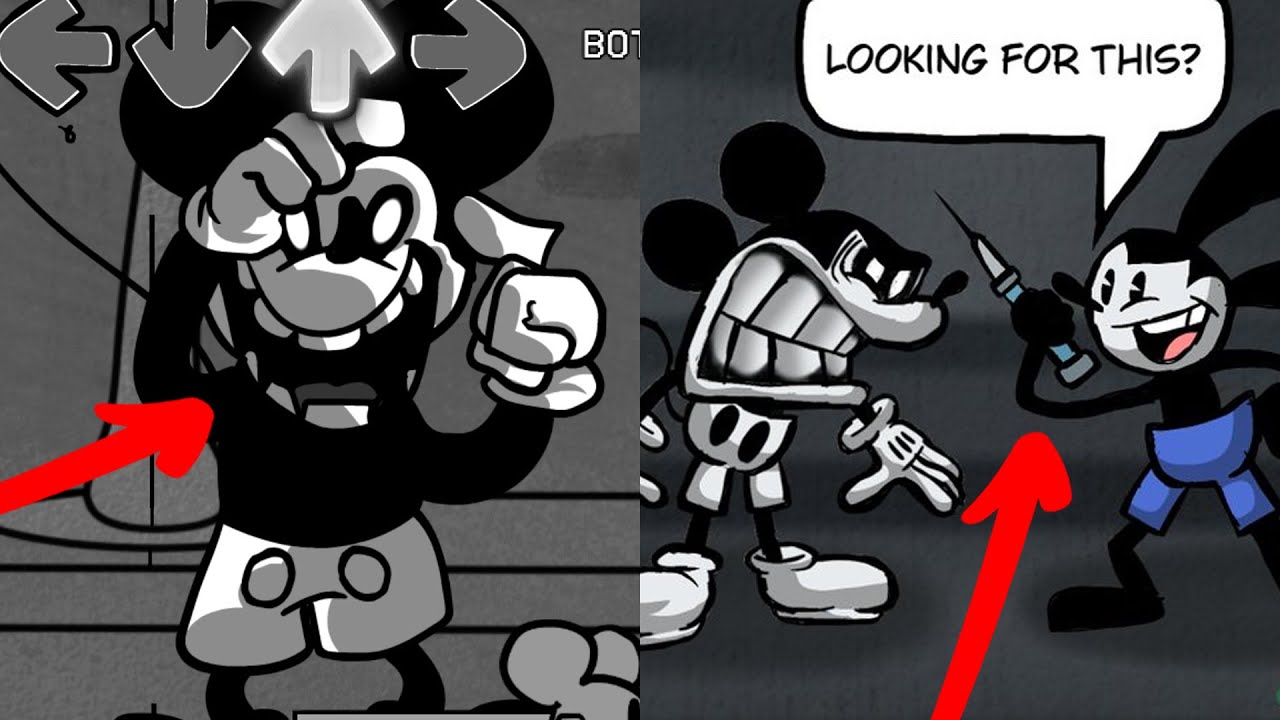 References in Mickey Mouse Craziness Injection Pt 2 | Craziness Injection - Vs Mickey Mouse