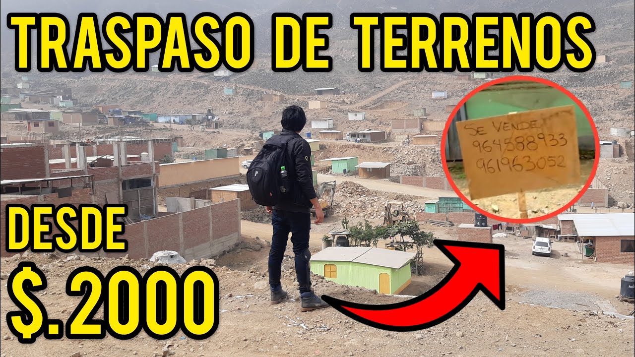 Traspaso de terrenos baratos en Lima | ROCKMA