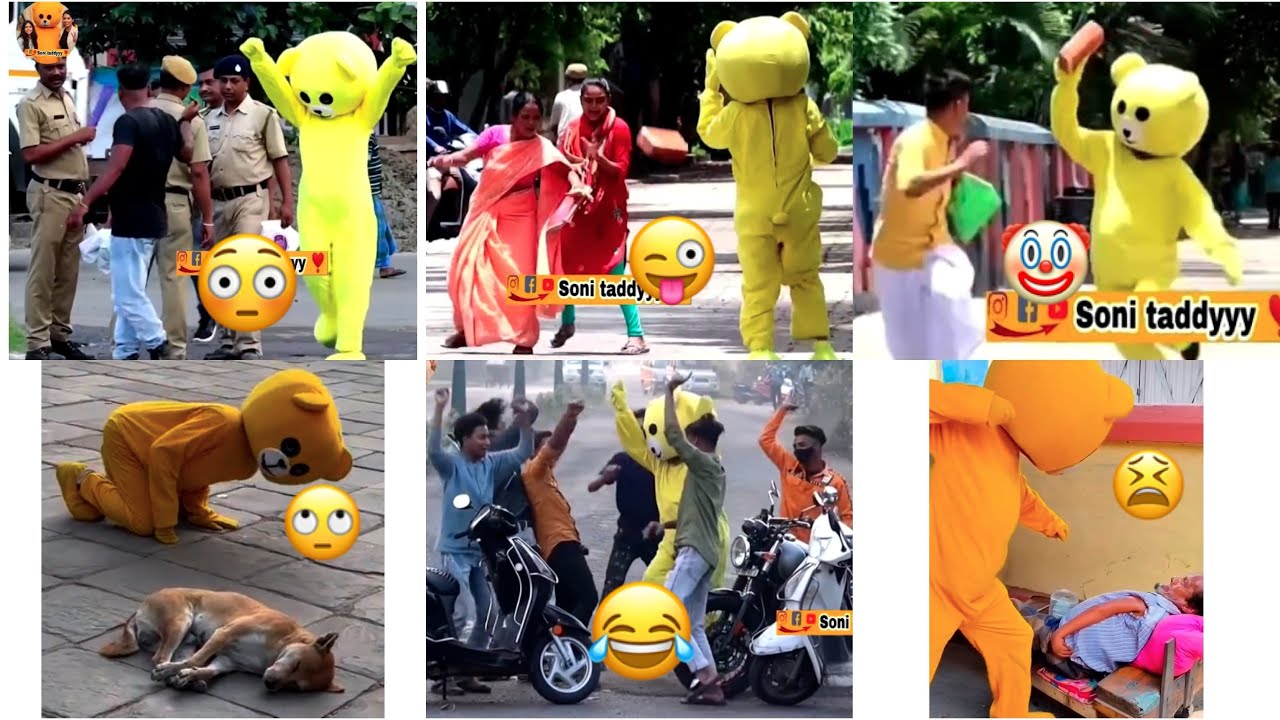 ￼ Yeh kaun Hai? Teddyfunny comedy video, YouTube long Bangla video, Funny😆😆 ￼￼