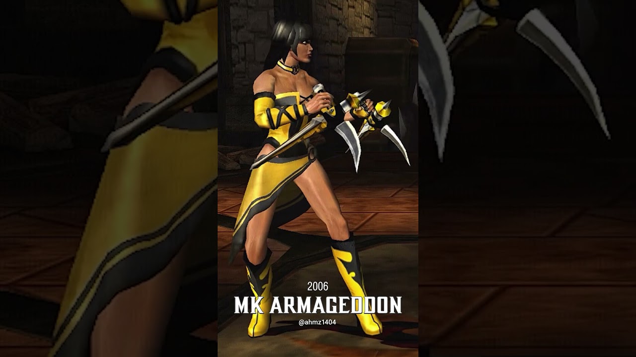 Tanya MK4 to MK1 (1997-2023) Evolution - Mortal Kombat