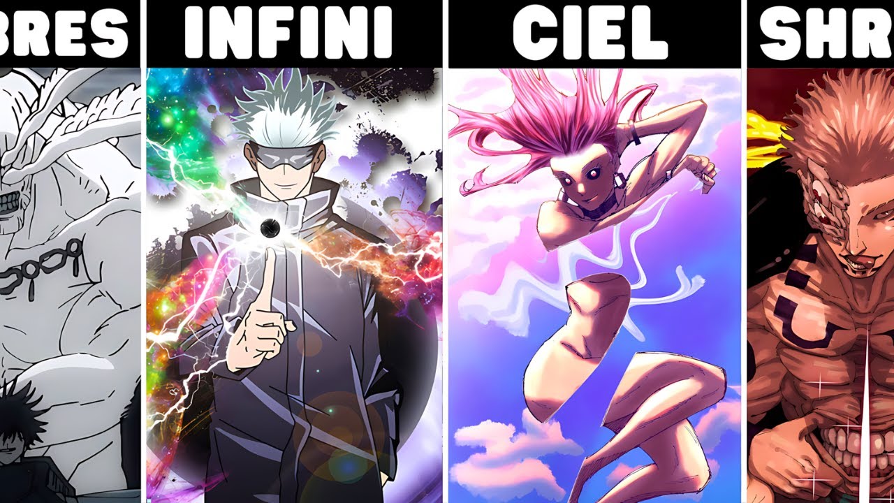 TOUTES les 58 techniques de Jujutsu Kaisen EXPLIQU&Eacute;ES