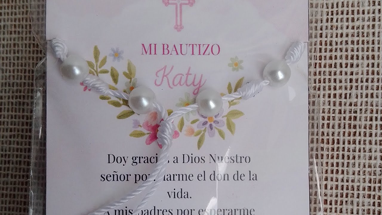 DECENARIO PARA BAUTIZO