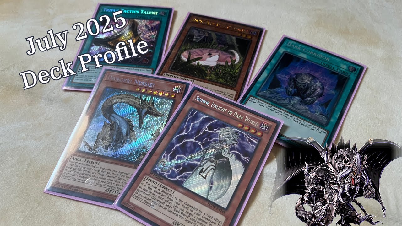 July 2025 Danger Dark World Yu-Gi-Oh! TCG Deck Profile