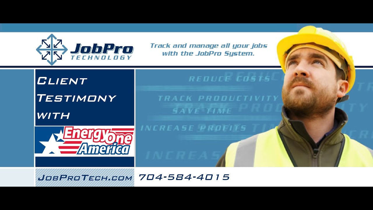 JobPro Testimony - Energy One America