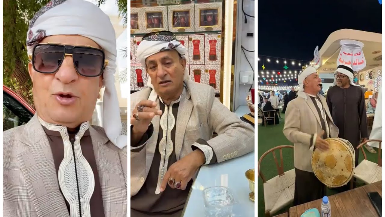 في مطعم الشارقة للاشراف على الطلبيات وبعدها في مهرجان رمضان واحلى لقيمات .. الشيف خالد حرية 