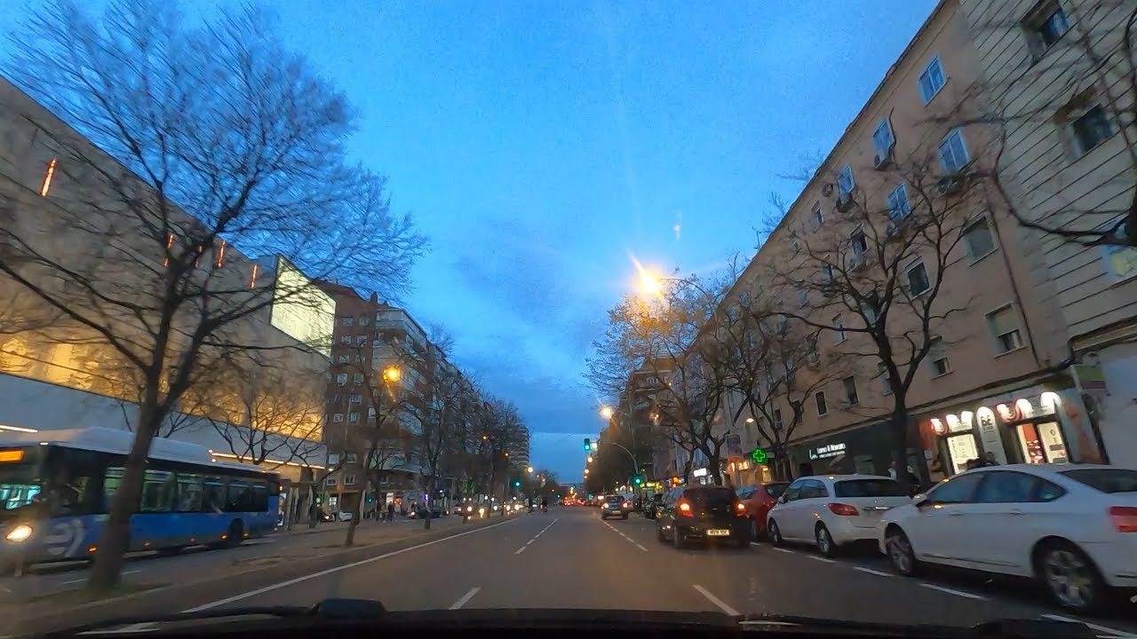 Time Lapse Viaje de Madrid a Valencia por la noche.