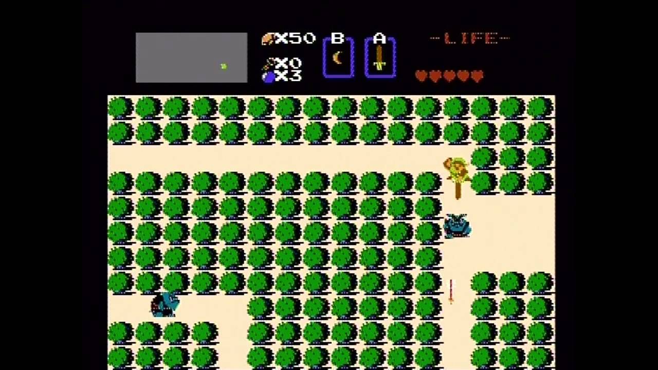 The Legend of Zelda No-Death Playthrough (Actual NES Capture) - Part 1