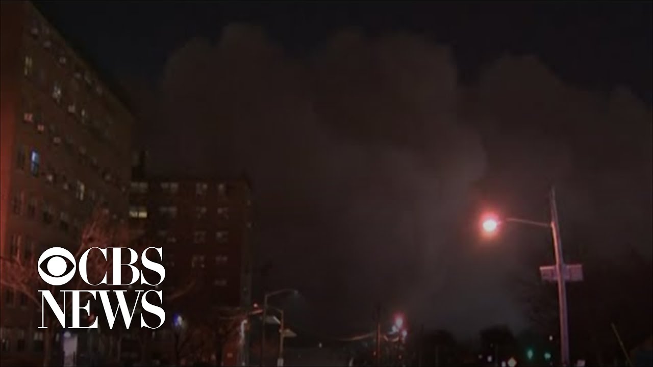 Massive fire breaks out at New Jersey chemical factory