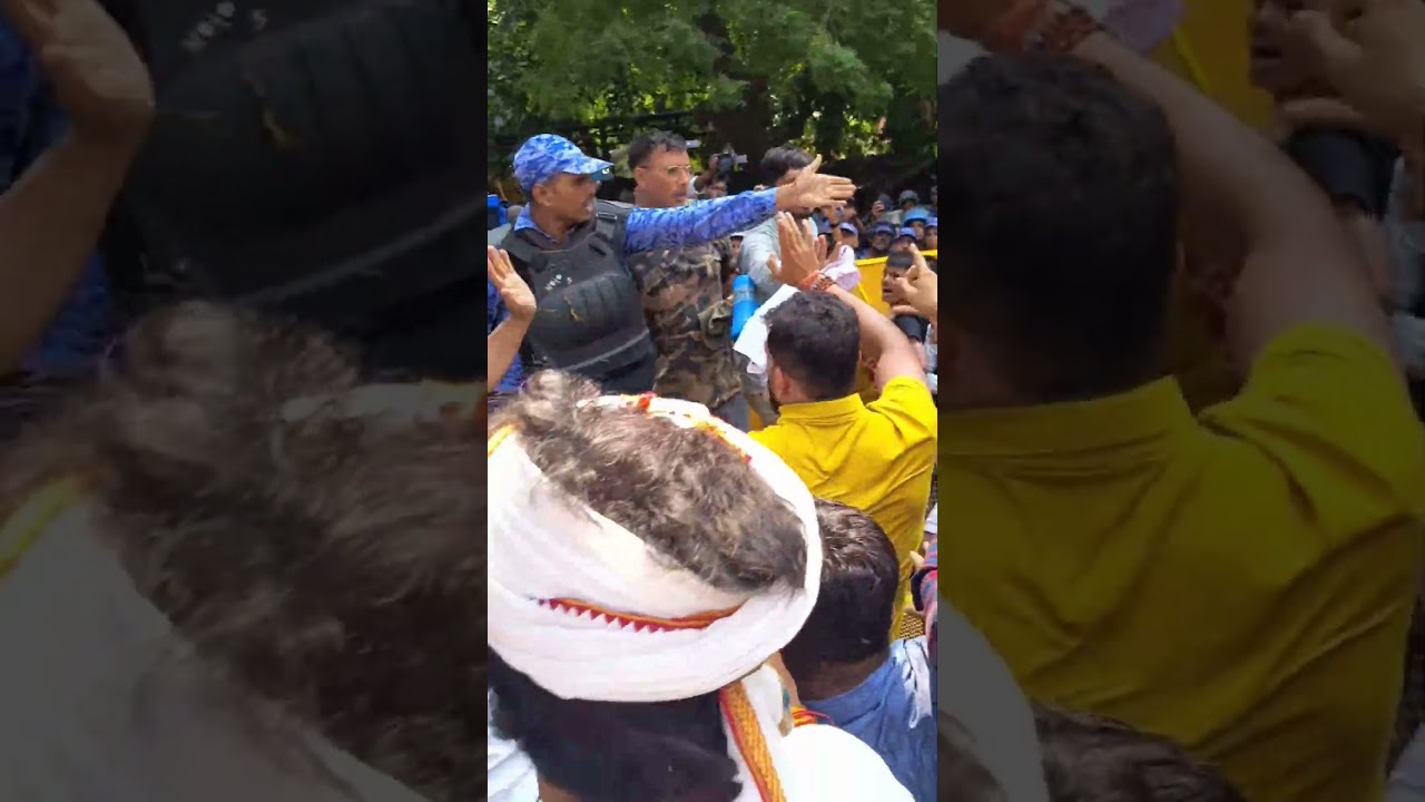 Ugc rollback protest at jantar mantar full video this channel #rajasthan #thakur #trending #shorts