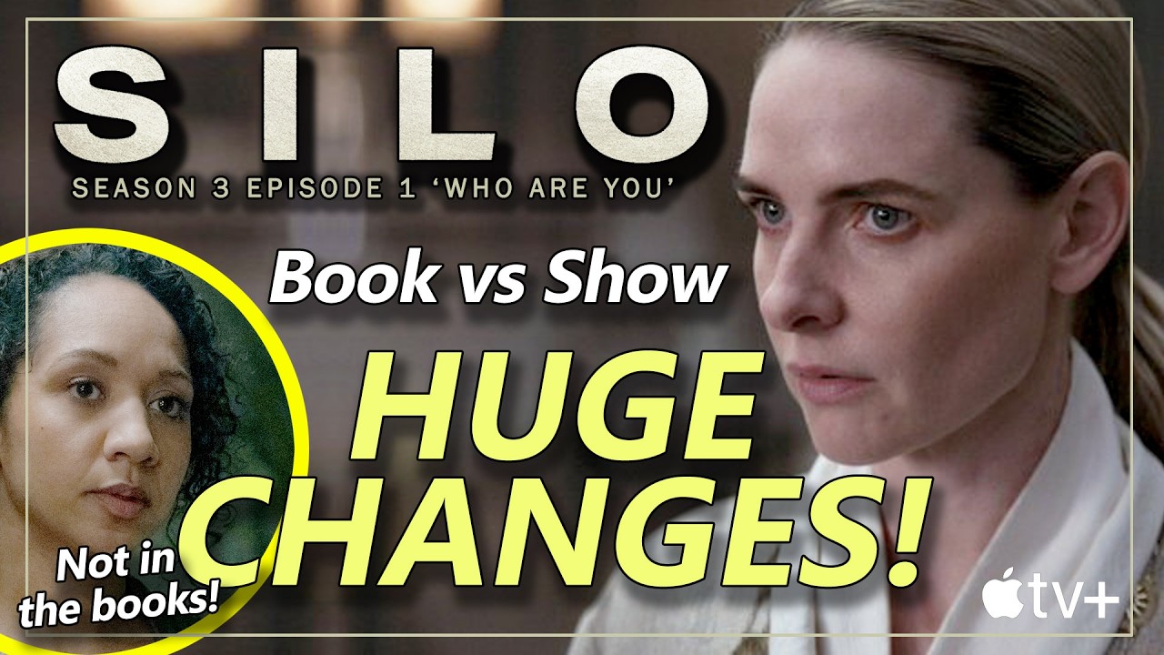 SILO - Season 3 Episode 1 Spoilers! Book vs Show Apple TV Plus #Silo recap Hugh Howey Shift Dust v4