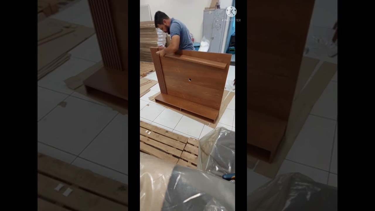 MONTANDO PAINEL DE TV DIJON EDN M&Oacute;VEIS
