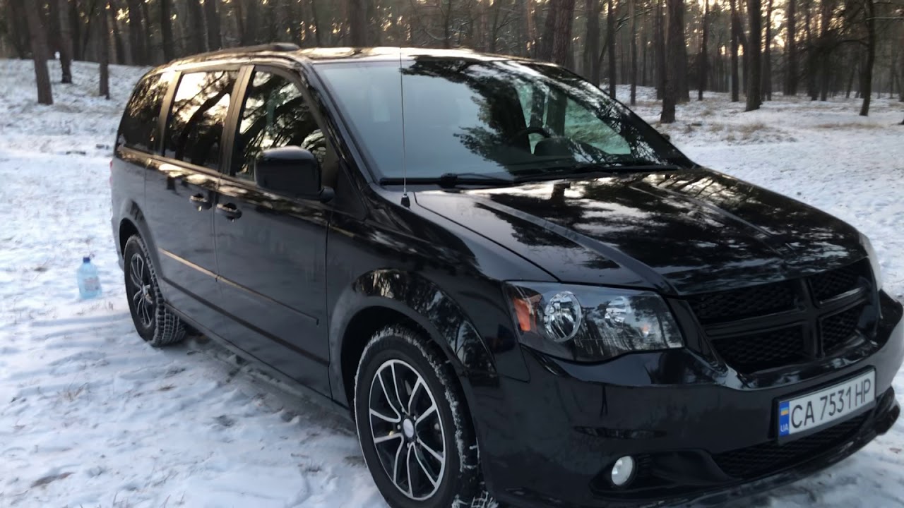 Dodge grand caravan gt 2017