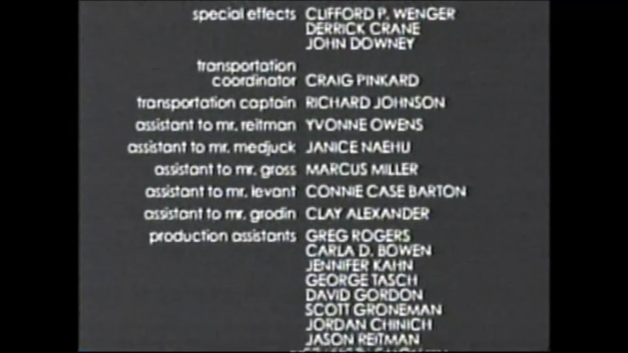 Beethoven (1992) End Credits (TBS 2006)