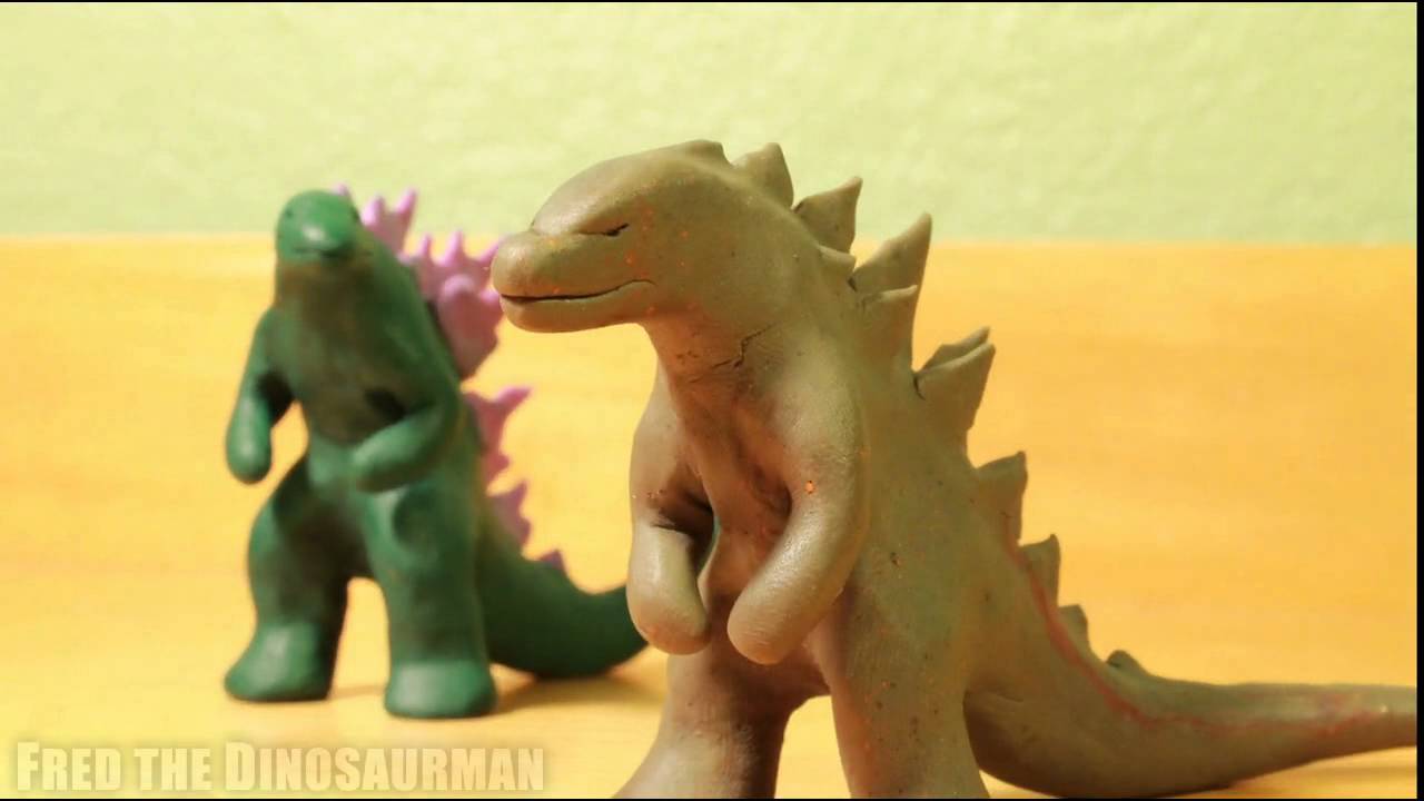 Friendly Competition | Godzilla Claymation | Godzilla 2000 v. Godzilla 2014