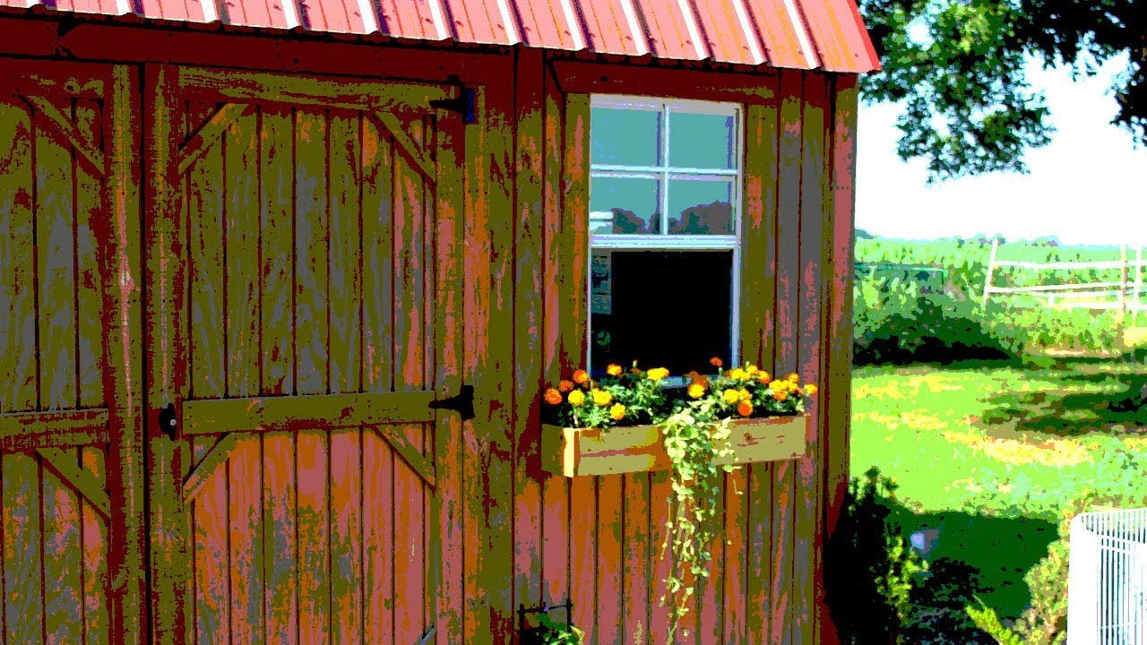 Just 10 Minutes To Add A New Window To A Shed or Chicken Coop!