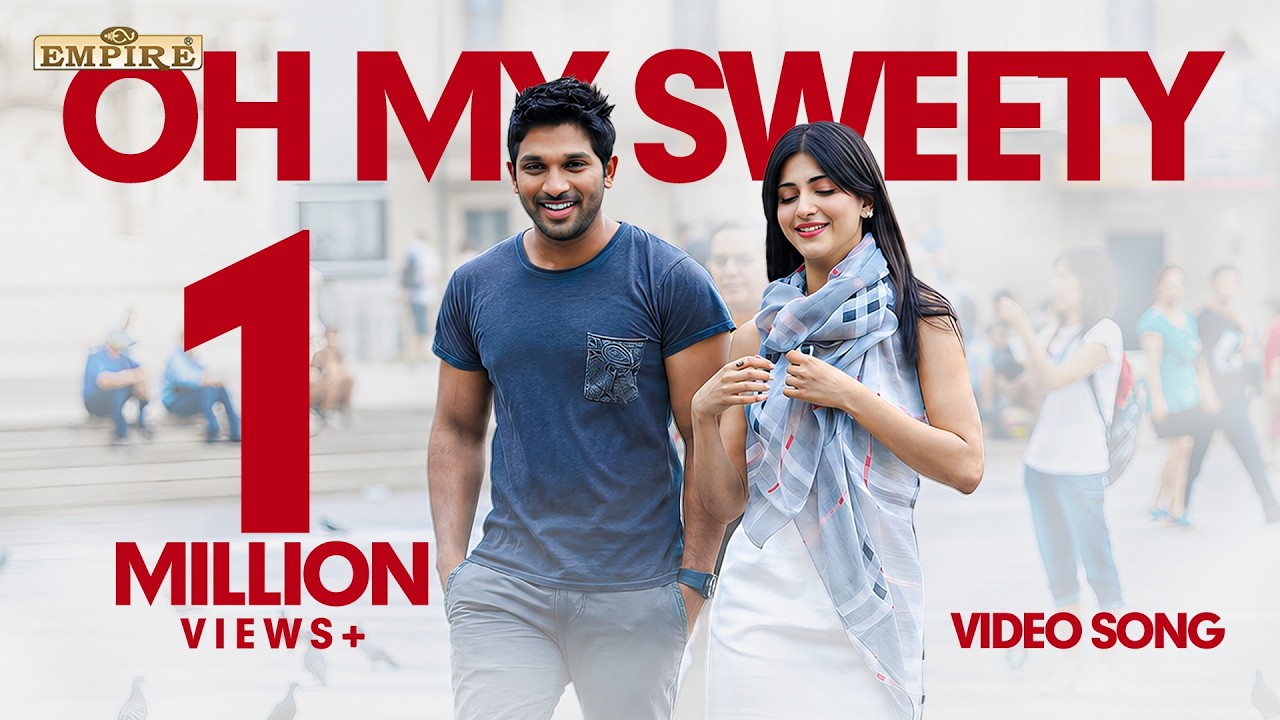 Oh My Sweety Video Song | Lucky the Racer Malayalam  | Allu Arjun | Shruti hassan |