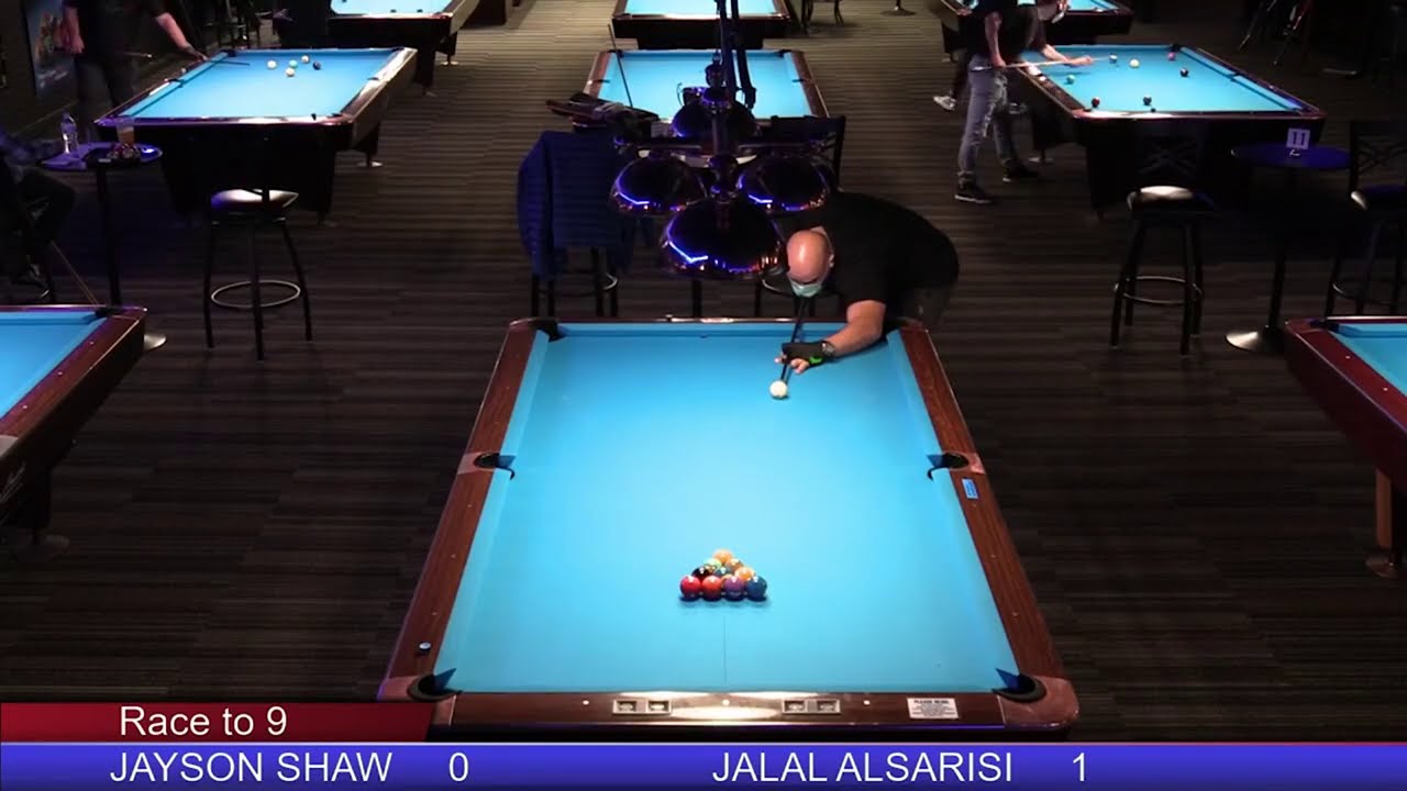 US 1 Billiards February Pro Am - Jayson Shaw vs Jalal Al Saresi