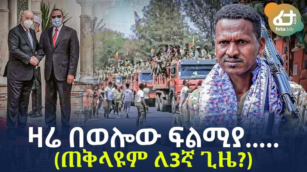 Ethiopia - ዛሬ በወሎው ፍልሚያ….. ጠቅላዩም ለ3ኛ ጊዜ?