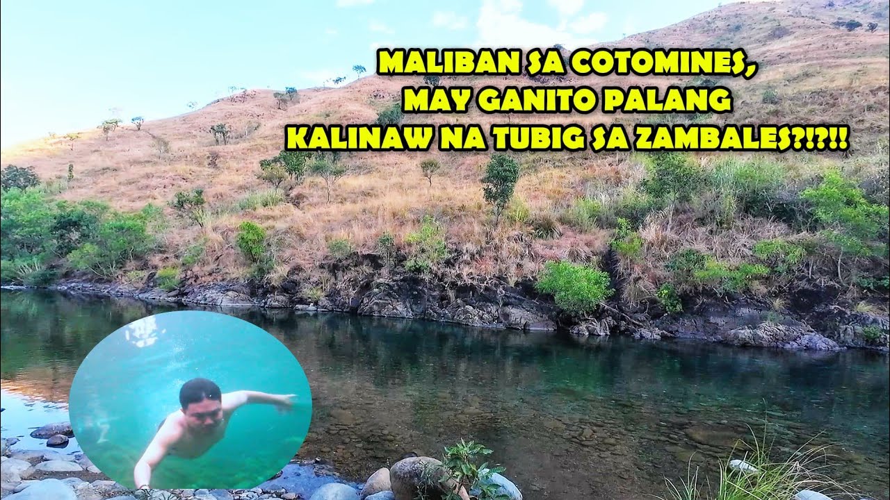 Parang Crystal sa Linaw ng Tubig... Sa Zambales lang matatagpuan..Dapya River