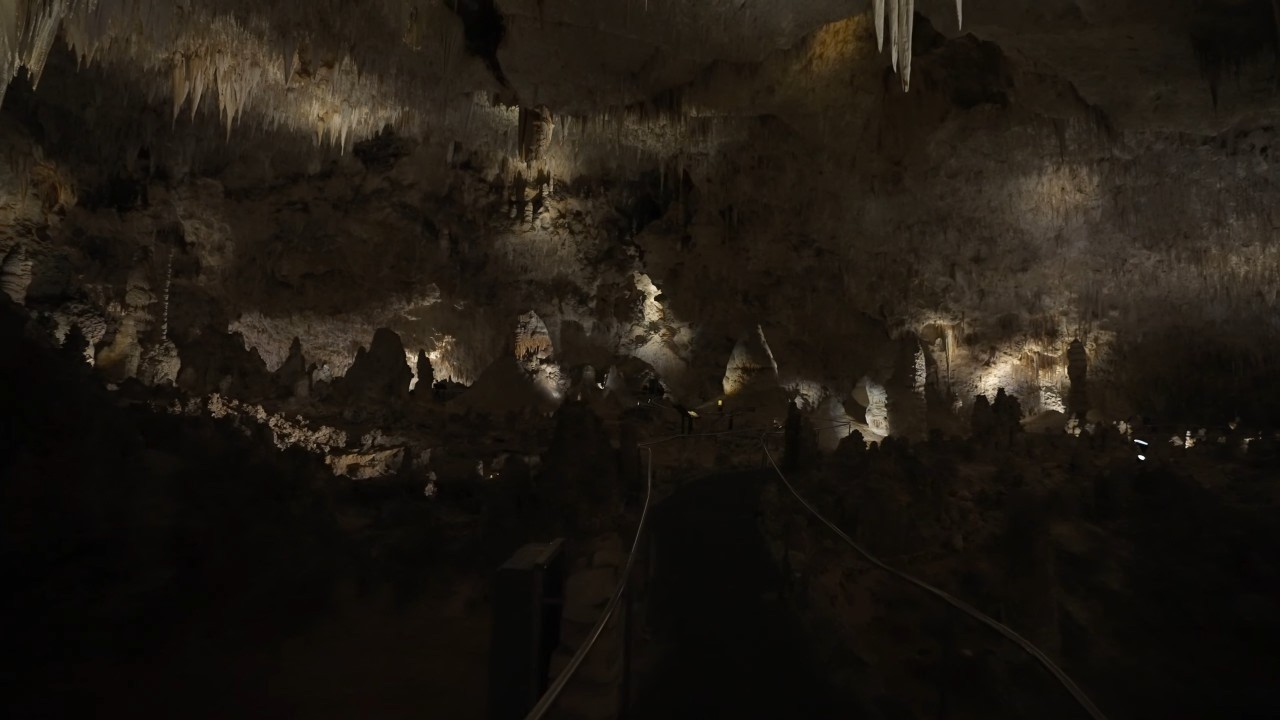 Carlsbad Caverns FULL TOUR 4K | No Talking | 750 Feet Underground
