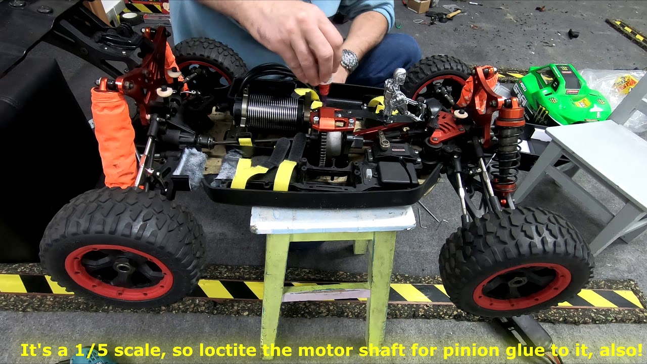 Losi Racing 5IVE-B (Rovan 320 SLT) Brushless BUILD