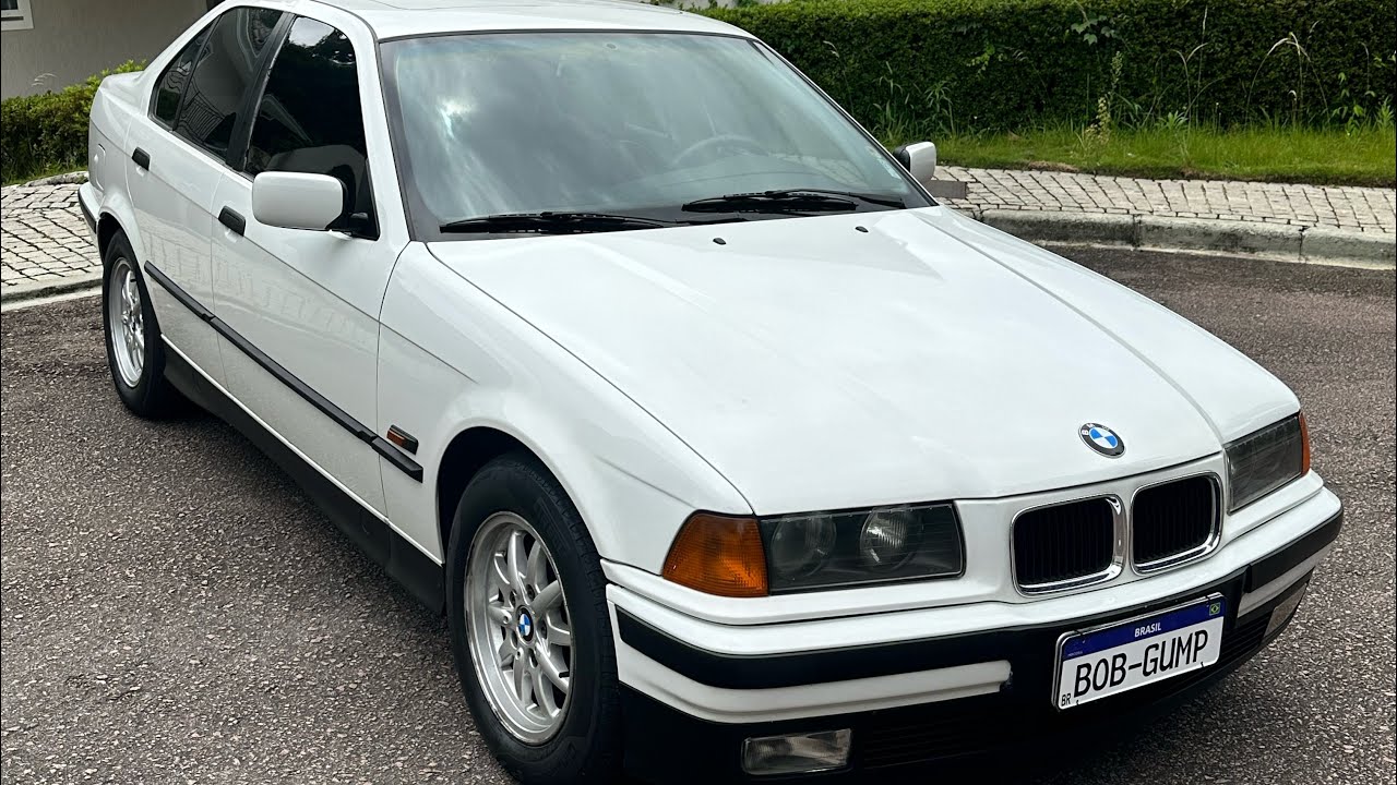 Detalhes da nossa BMW 328i E36 1996 Branco Alpino. Um carro incrível e ícone da década de 90.