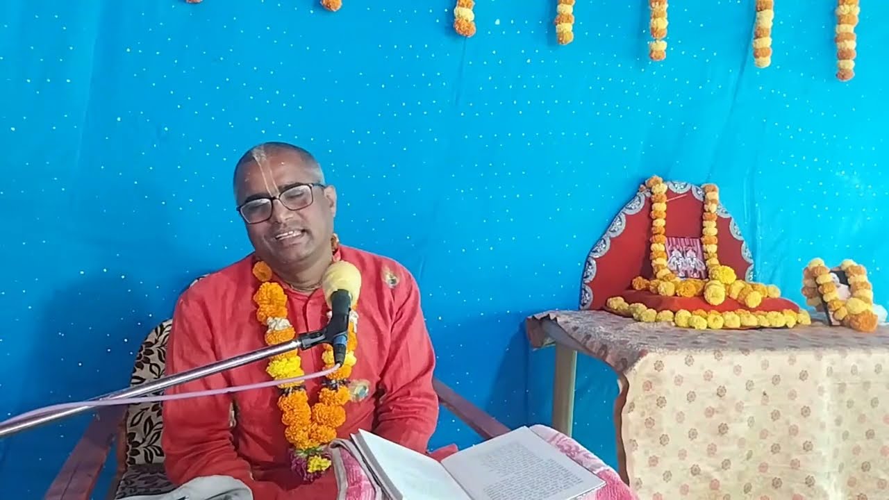 Sri Nityanand Trayadashi Lila Katha By HG Anadimohan Das@ Iskcon Bahanaga 