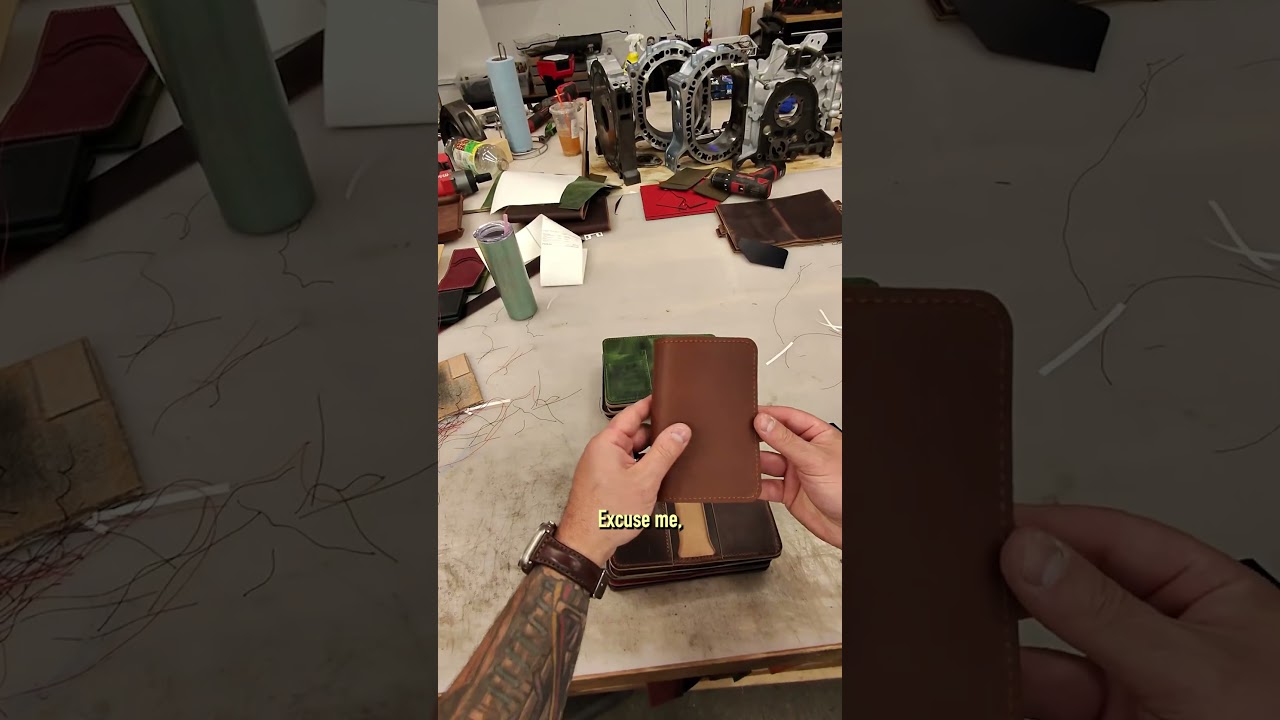 The BEST Travel Wallet- Our Leather Passport Wallet! Color Walkthrough #passport #travel #wallet
