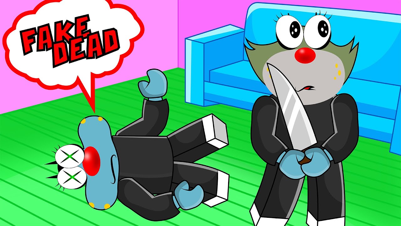 MURDER MYSTERY 2 FUNNY MOMENTS!!!🤣=💀 (Roblox ft.Oggy)