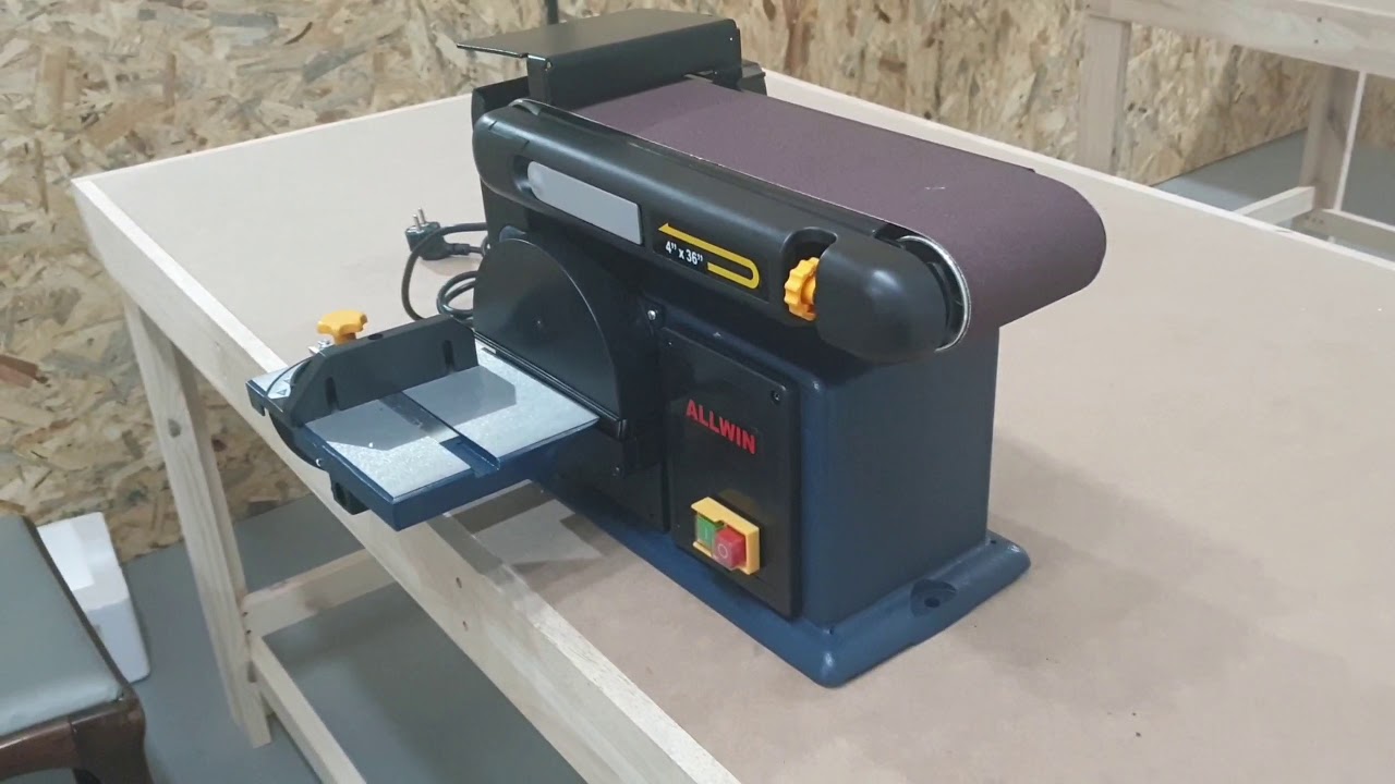 가성비갑 올윈벨트샌더 ABS1000 사용기입니다 Allwin beltsander abs1000 review