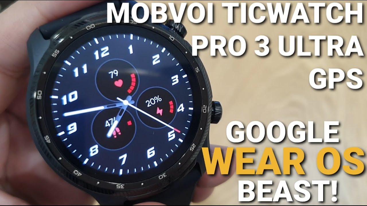 Mobvoi TicWatch Pro 3 Ultra GPS Full Review! Definitely A Wear OS Beast! Premium Built, Fluid UI!