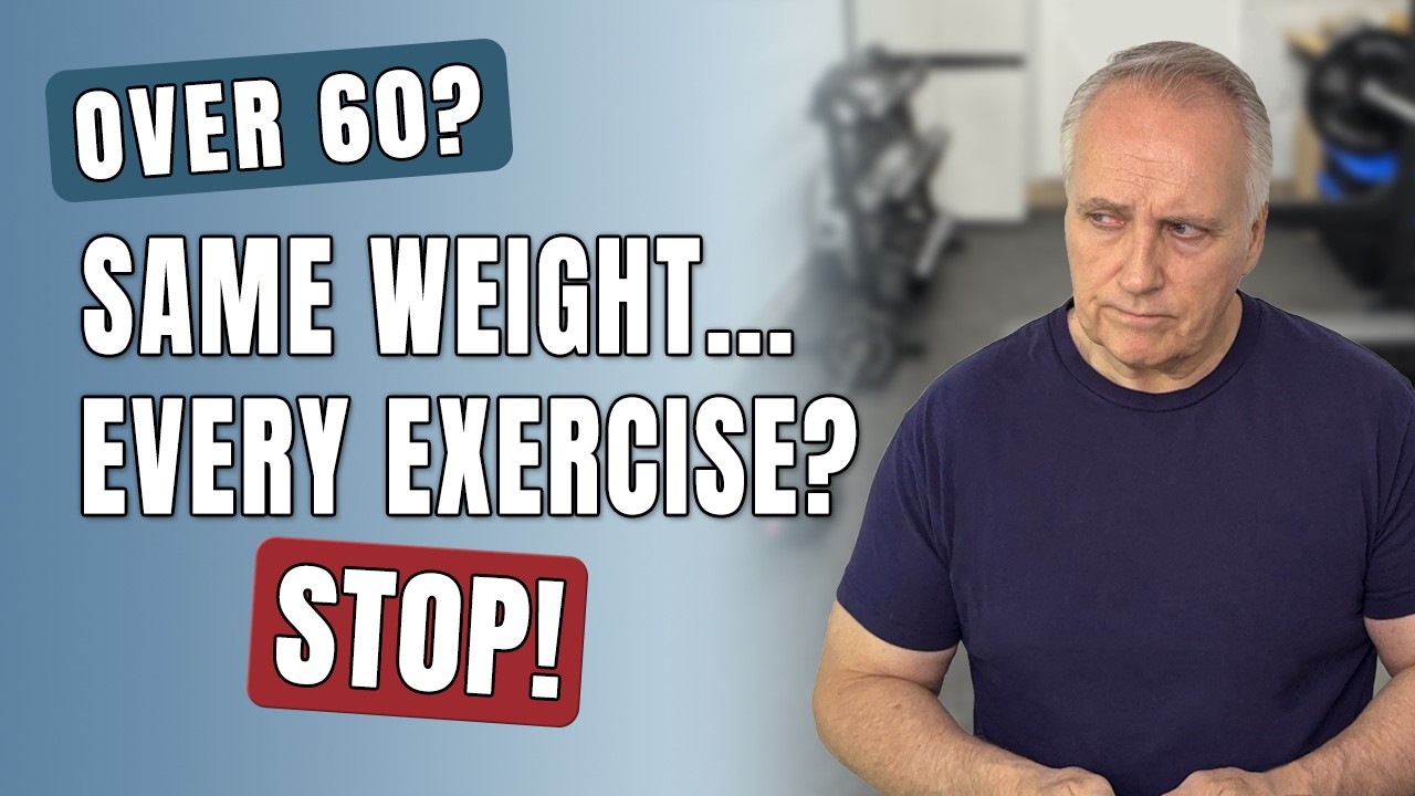 Over 60? Stop Using The Same Weight For Every Exercise