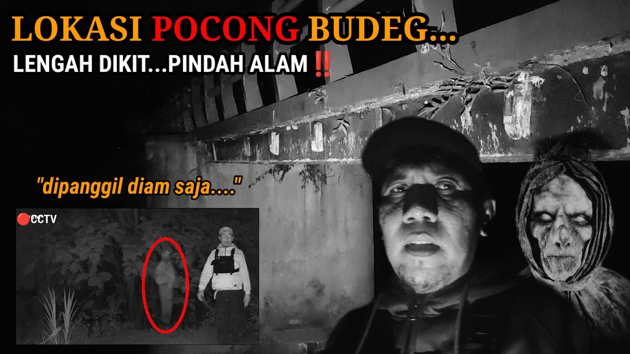 HORROR‼️SETAN BUDEK DI POJOK JEMBATAN ANGKER || CCTV MEREKAM POCONG