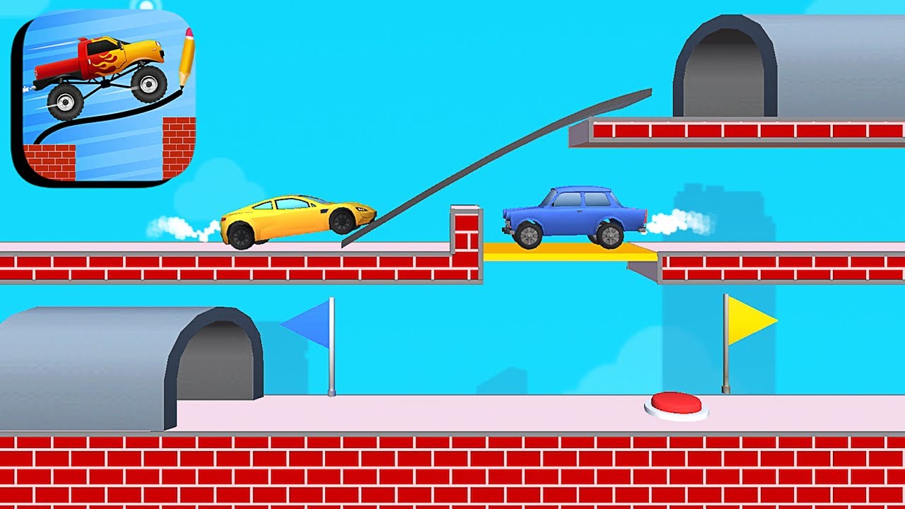 Draw The Bridge 3D ​- All Levels Gameplay Android,ios (Levels 134-138)
