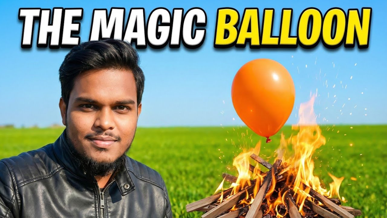 The Magic Balloons | Balloons Experiment 😎 By The Indian Tester 