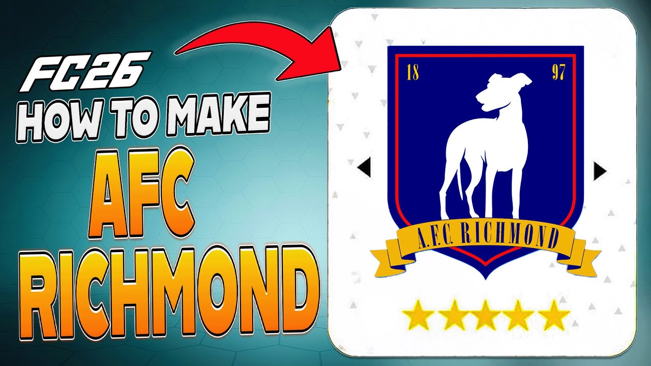 How to Make AFC RICHMOND from TED LASSO in EA FC 26