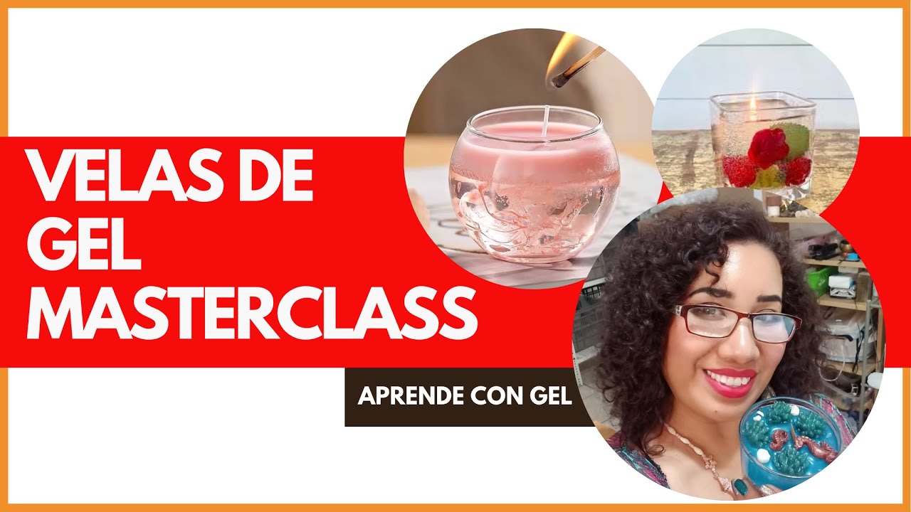 🌊🔥 Cómo hacer una VELA ACUÁTICA en GEL paso a paso | Artesanías Rentables