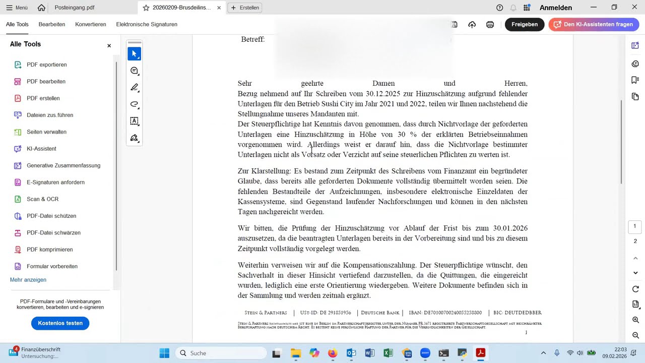 Automatisierter digitaler Posteingang mit KI