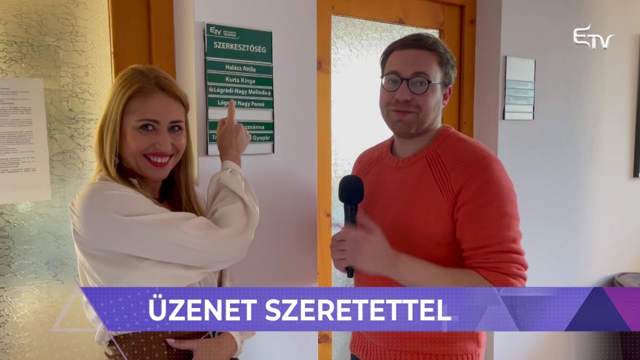 Hogyan t&eacute;v&eacute;z&uuml;nk mi, az Erd&eacute;ly TV-n&eacute;l? &ndash; &Uuml;zenet szeretettel